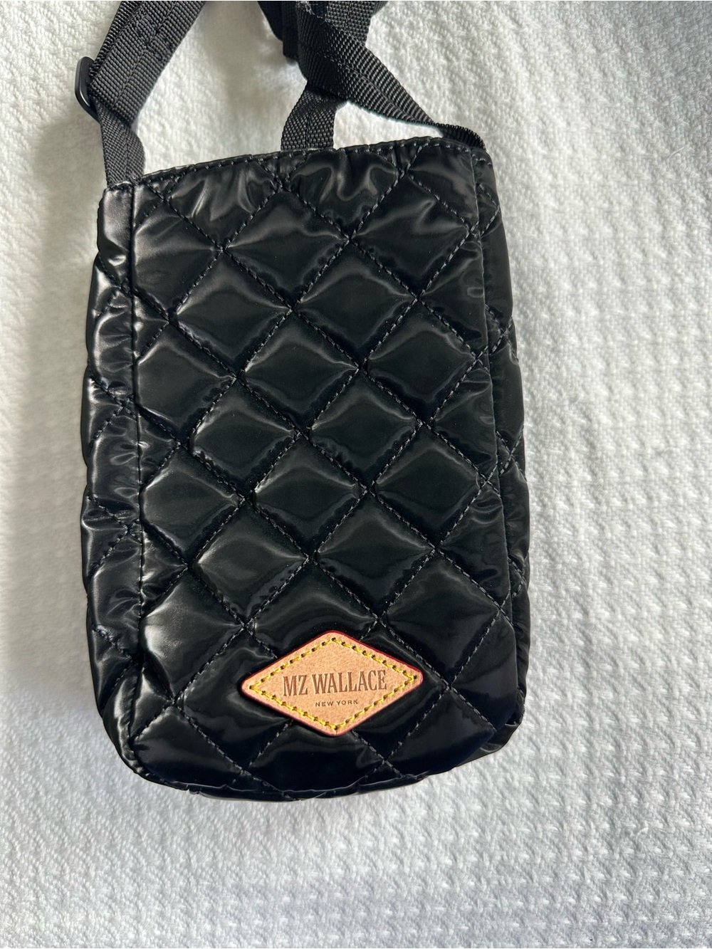 MZ Wallace Women's liquid black Astor Crossbody
Phone Holder - Picture 2 of 7